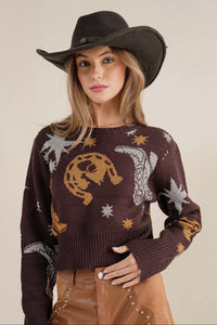 Boot Scootin’ Sweater