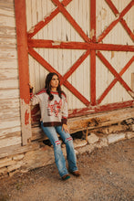 Load image into Gallery viewer, Vintage Cowgirl Sweater *red*
