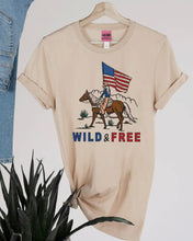 Load image into Gallery viewer, Wild &amp; Free Tee