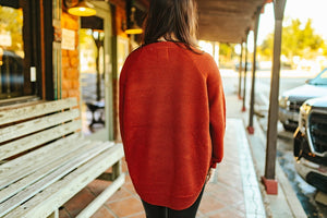 Cozy Cowgirl Sweater *spice*