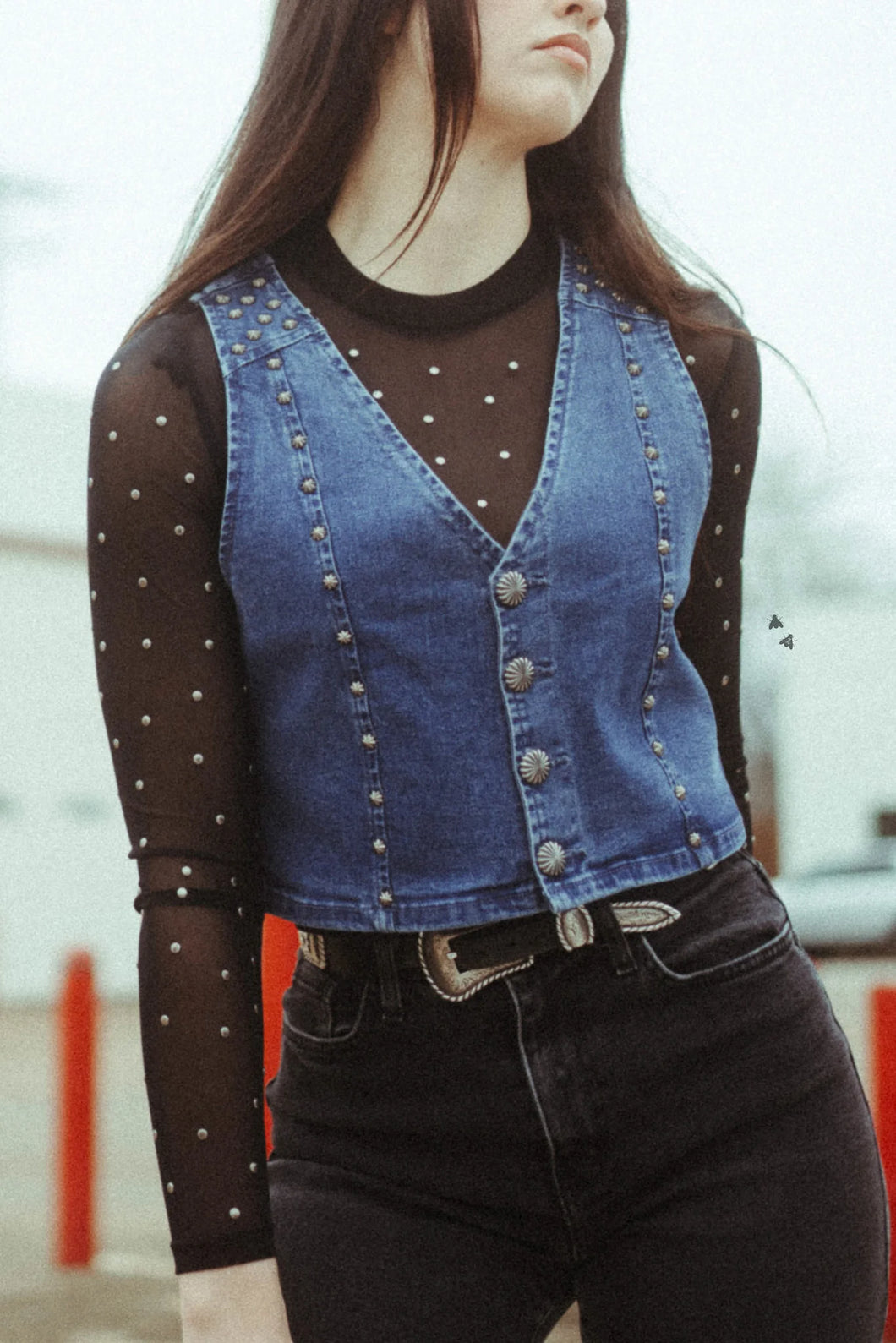 Pecos Queen Vest *denim*