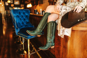 Lexington Knee High Boot *emerald*