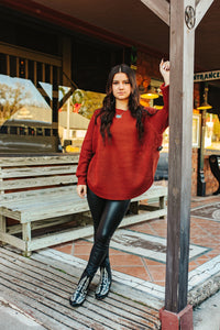 Cozy Cowgirl Sweater *spice*