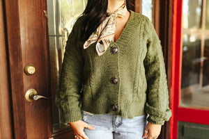 Cactus Button Cardigan