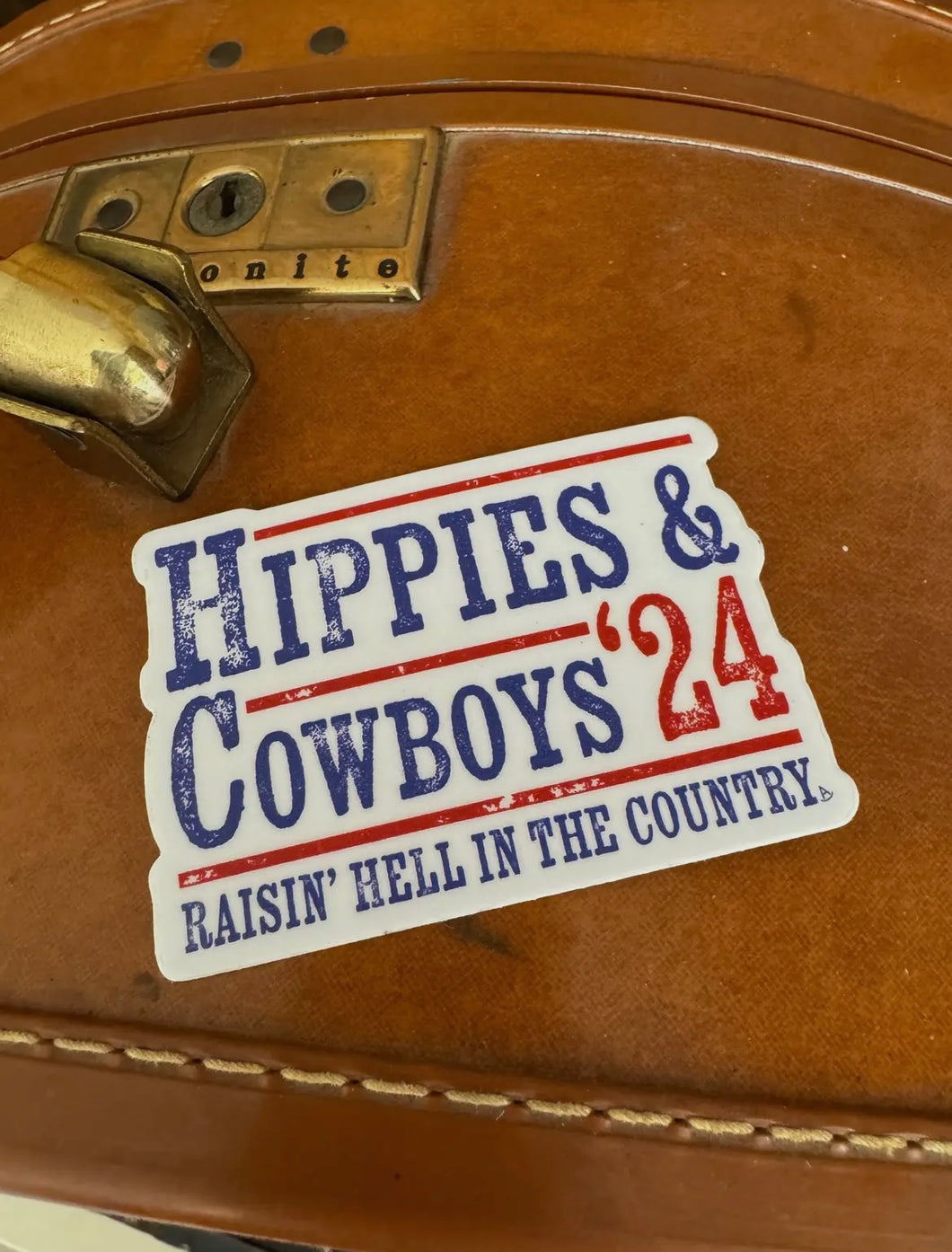 Hippies & Cowboys ‘24 Decal
