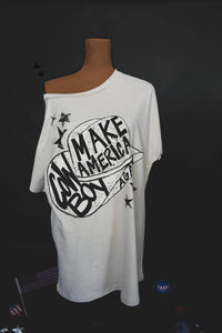 Make America Cowboy Again Oversized Tee