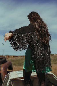 Fringe Friday Cardi *black*