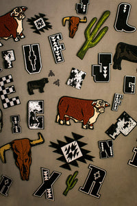 Western Graphic Patches