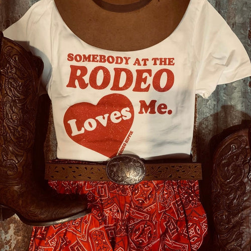 Somebody At The Rodeo Tee